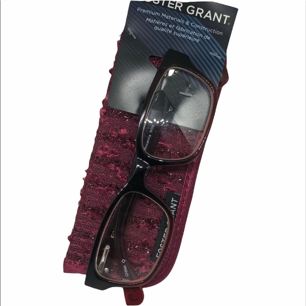 Foster Grant Reading Glasses ROXANNA Readers Case